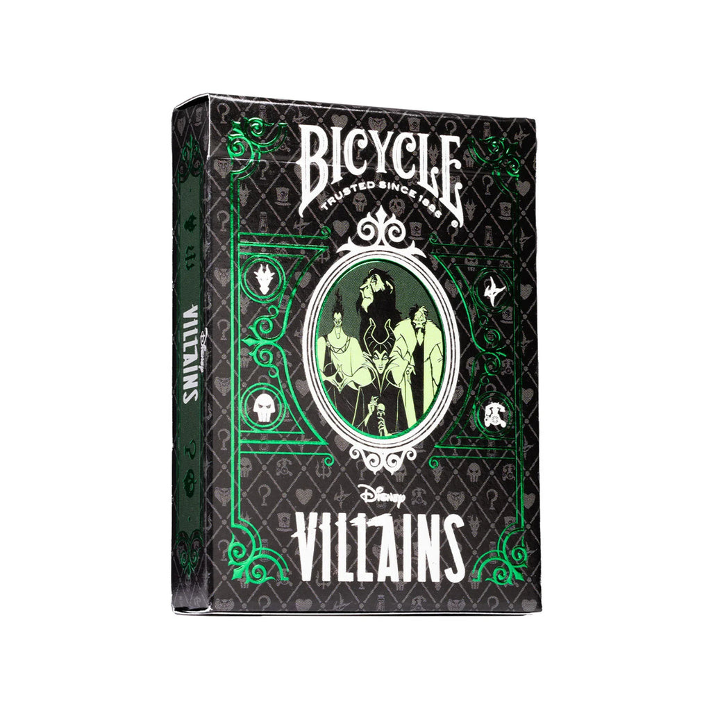 Disney Playing Cards Bundle – 4-Deck Set (Villains & Princesses Collection)