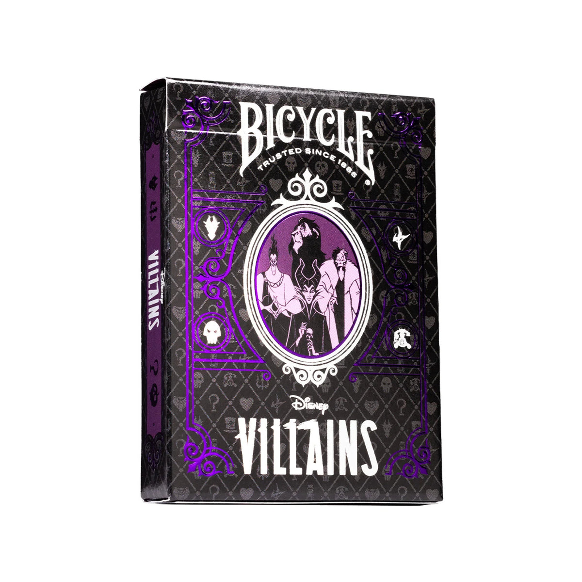 Bicycle Disney Villains Playing Cards – Purple or Green Edition