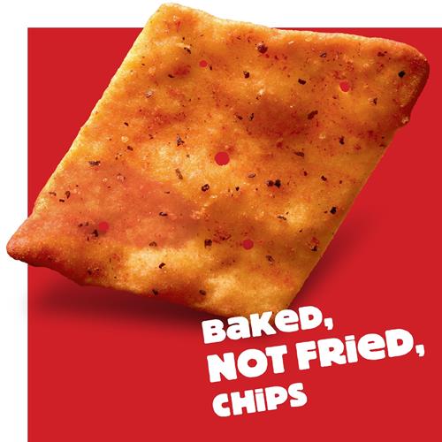 Cheez-It Snapd Cheesy Baked Snacks, Thin Crisps, Lunch Snacks, Extra Crunchy Margherita Pizza, 7.5Oz Bag (1 Bag)