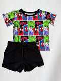 Web Heroes: Pocket Short & Tee