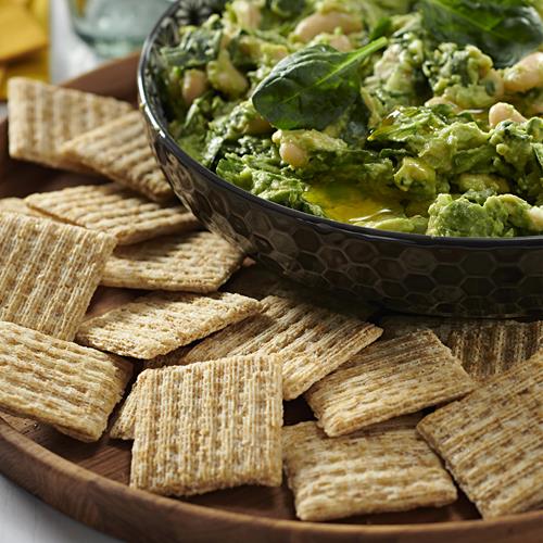 Triscuit Hint Of Sea Salt Whole Grain Wheat Crackers, Vegan Crackers, Vegan Snacks, Lunch Snacks, 8.5 Oz