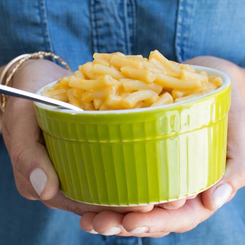 Annies Vegan Mac And Cheddar Flavor Pasta And Sauce, Organic, Plant Based, Dinner Side Or Snacks, 6 Oz