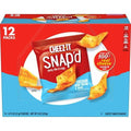 Cheez-It Snapd Cheese Cracker Chips, Thin Crisps, Lunch Snacks, Cheddar Sour Cream And Onion, 9Oz Box (12 Pouches)