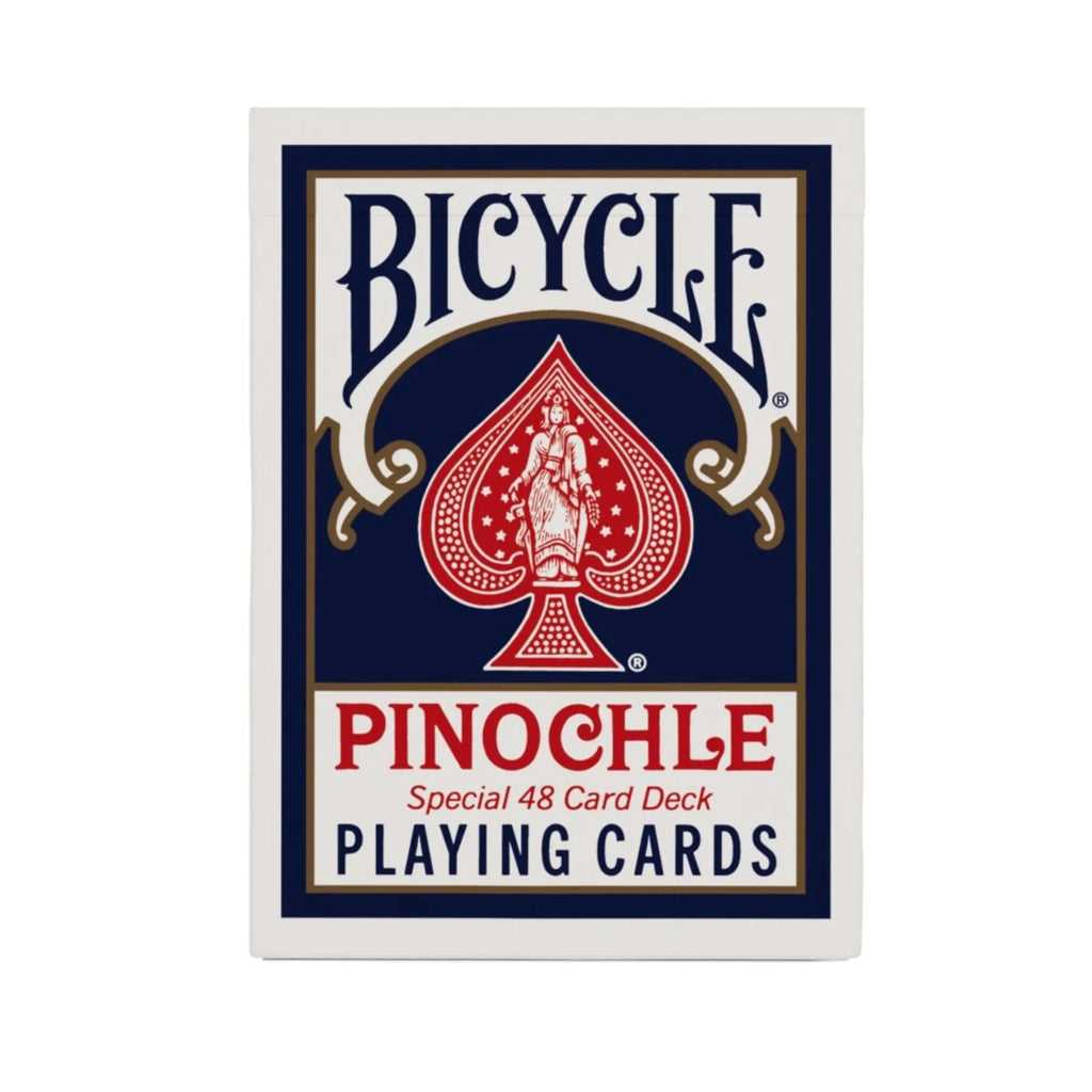 Bicycle Pinochle Playing Cards – Red or Blue Rider Back, Standard Index