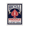 Bicycle Pinochle Playing Cards – Red or Blue Rider Back, Standard Index