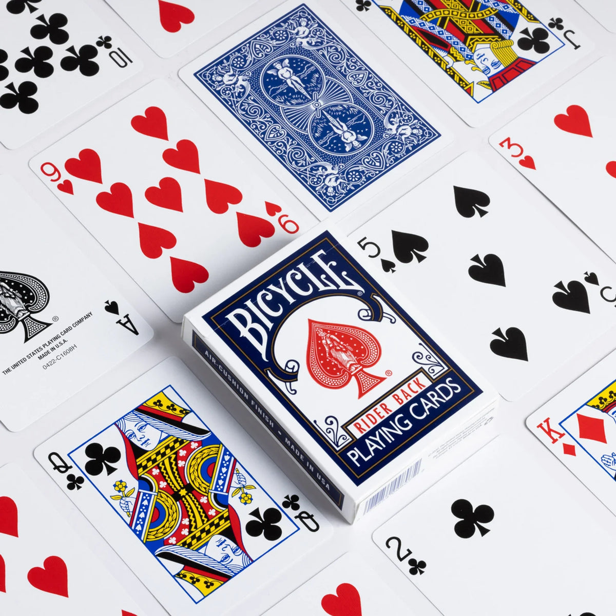 Bicycle 807 Rider Back Playing Cards – Red or Blue