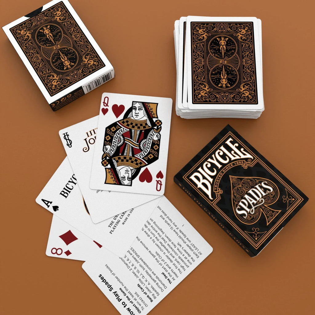 Bicycle Spades Playing Cards Deck – Classic Air-Cushion Finish