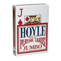 Hoyle® Playing Cards – Shell Back Design - Jumbo Index - Red & Blue Poker Cards