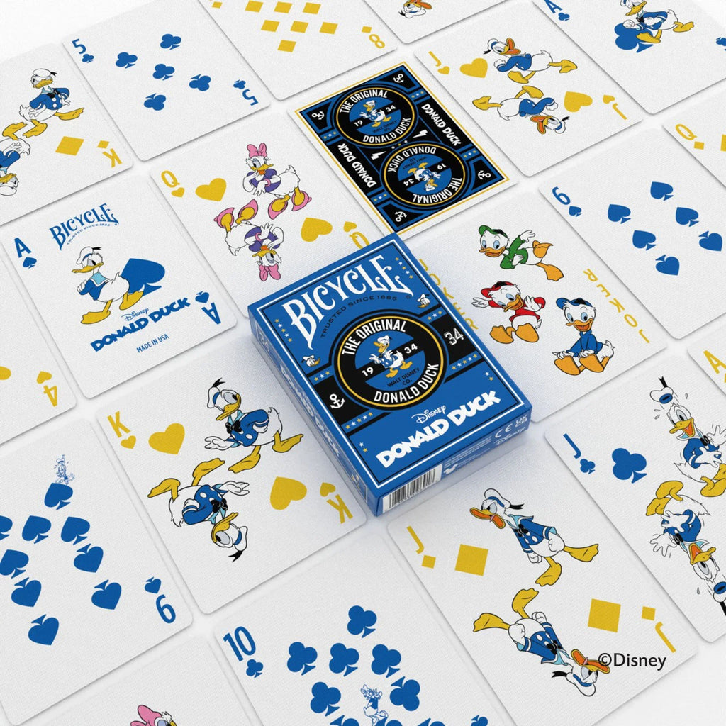 Bicycle Disney Classic Donald Duck Playing Cards – Disney Collection