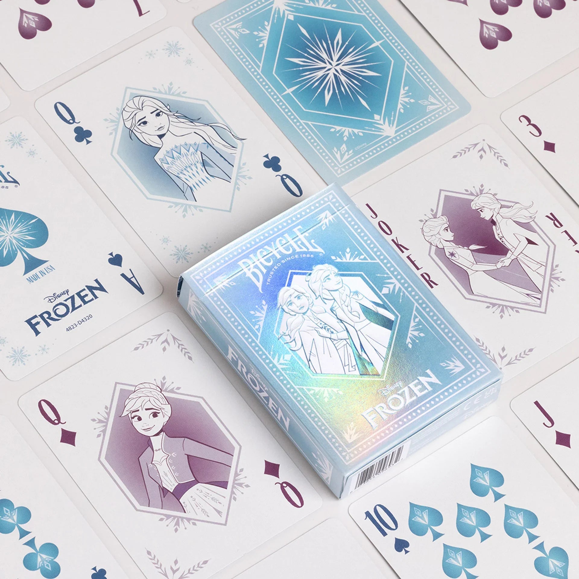 Bicycle Disney Frozen Playing Cards (Blue) – Disney Collection