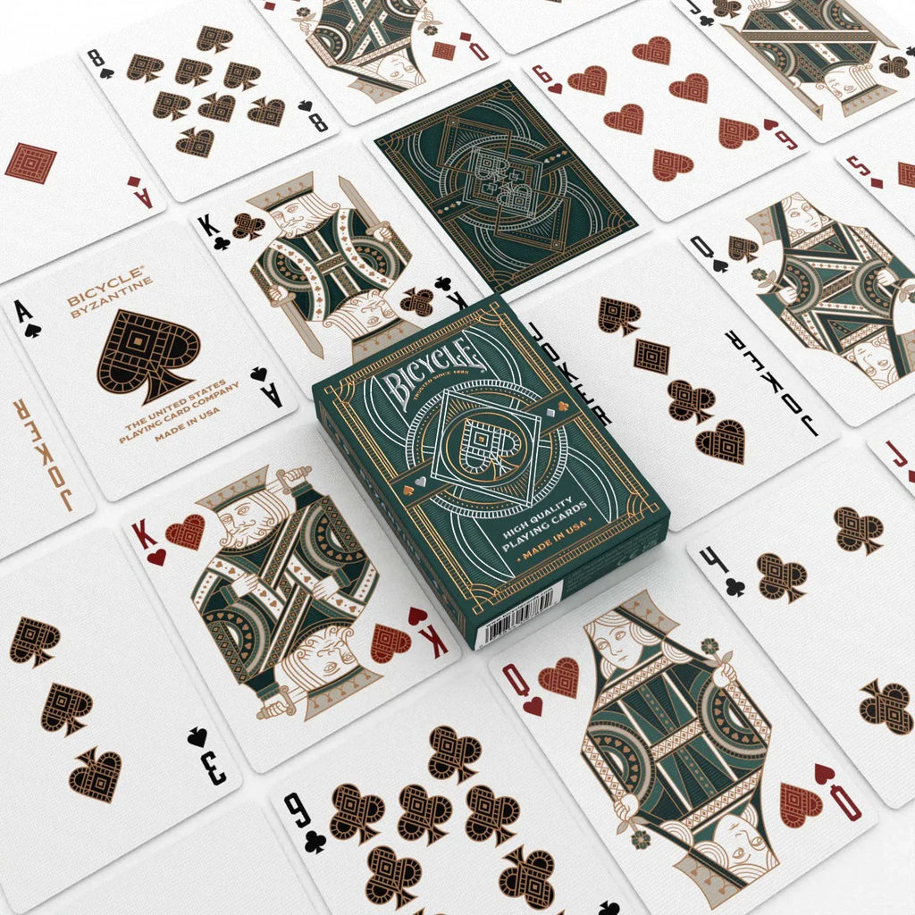 Bicycle Byzantine Playing Cards – Imperial Elegance Meets Modern Design