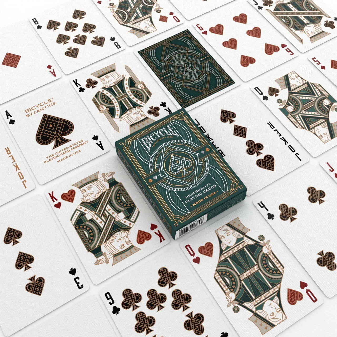 Bicycle Byzantine Playing Cards – Imperial Elegance Meets Modern Design