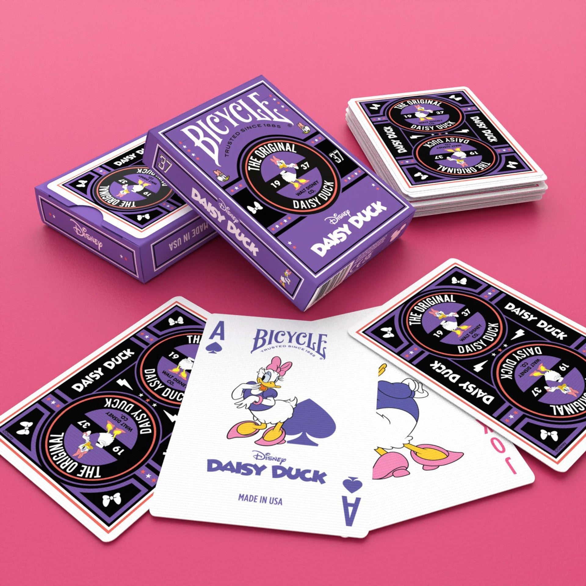 Bicycle Disney Classic Daisy Duck Playing Cards – Disney Collection