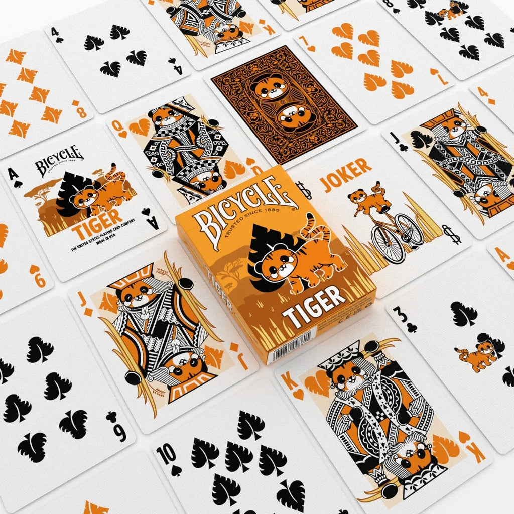 Bicycle Tiger Playing Cards