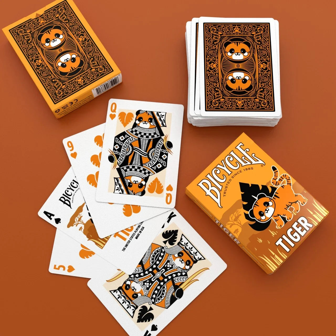 Bicycle Tiger Playing Cards