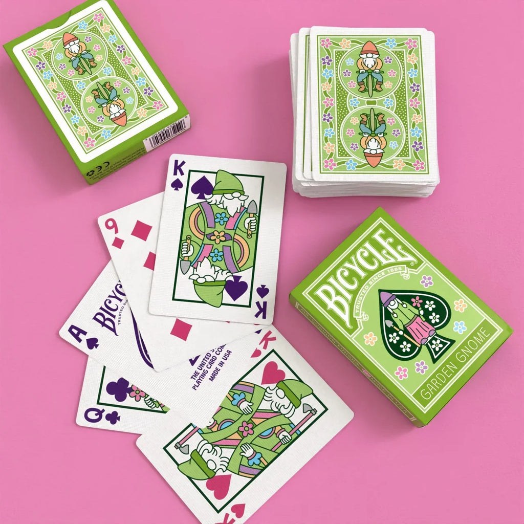 Bicycle Garden Gnome Playing Cards