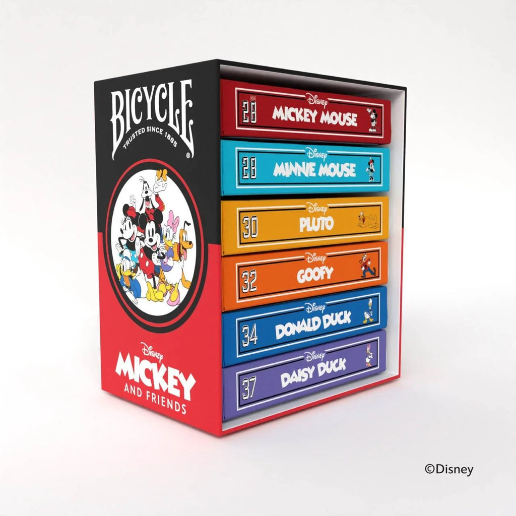 Bicycle Disney Classic Mickey and Friends 6-Deck Box Set