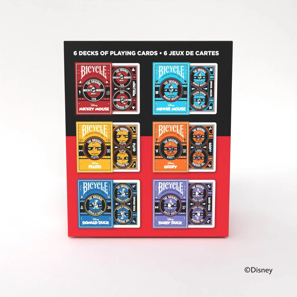 Bicycle Disney Classic Mickey and Friends 6-Deck Box Set