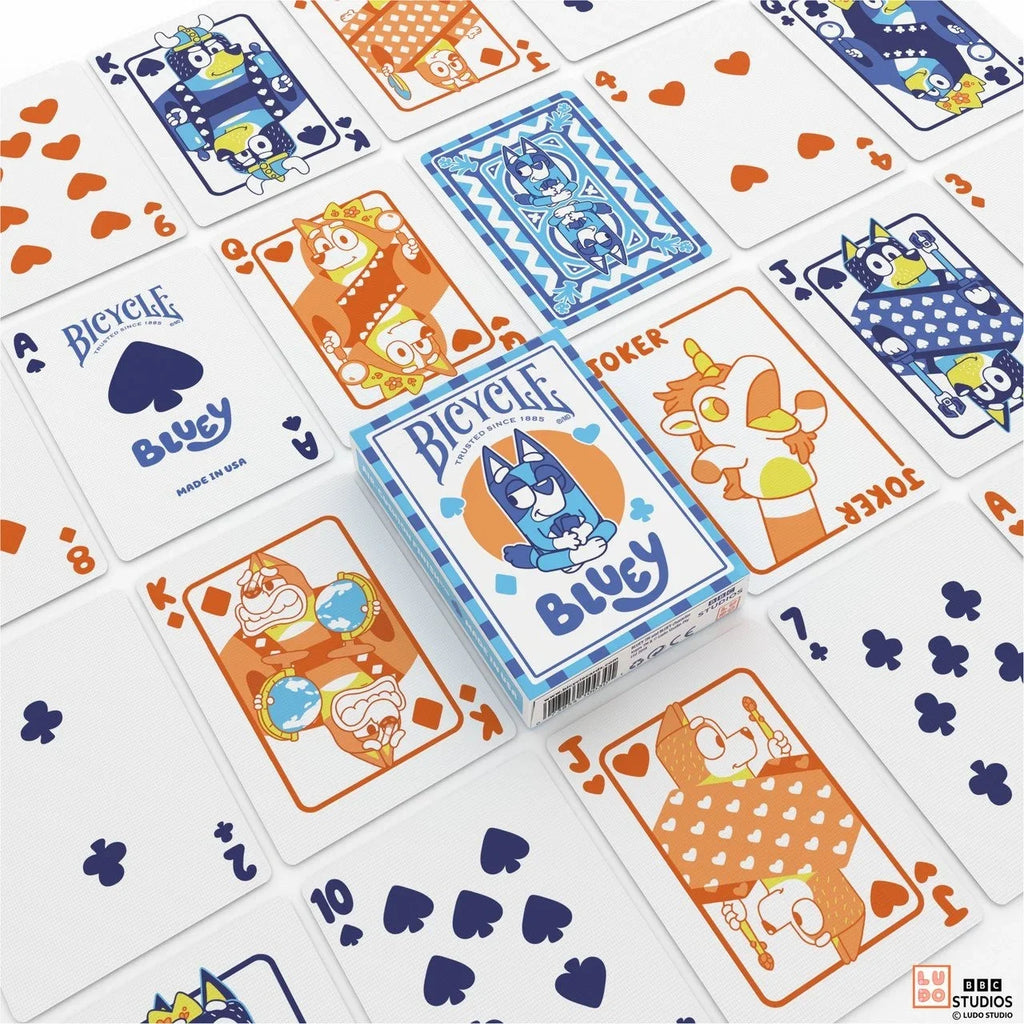 Bicycle Bluey Playing Cards – Wackadoo Fun for Real‑Life Game Night
