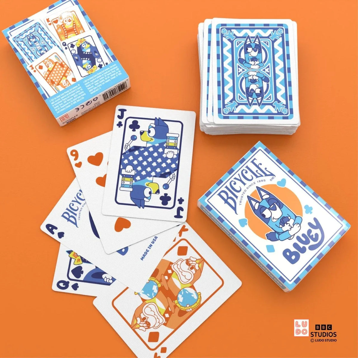 Bicycle Bluey Playing Cards – Wackadoo Fun for Real‑Life Game Night