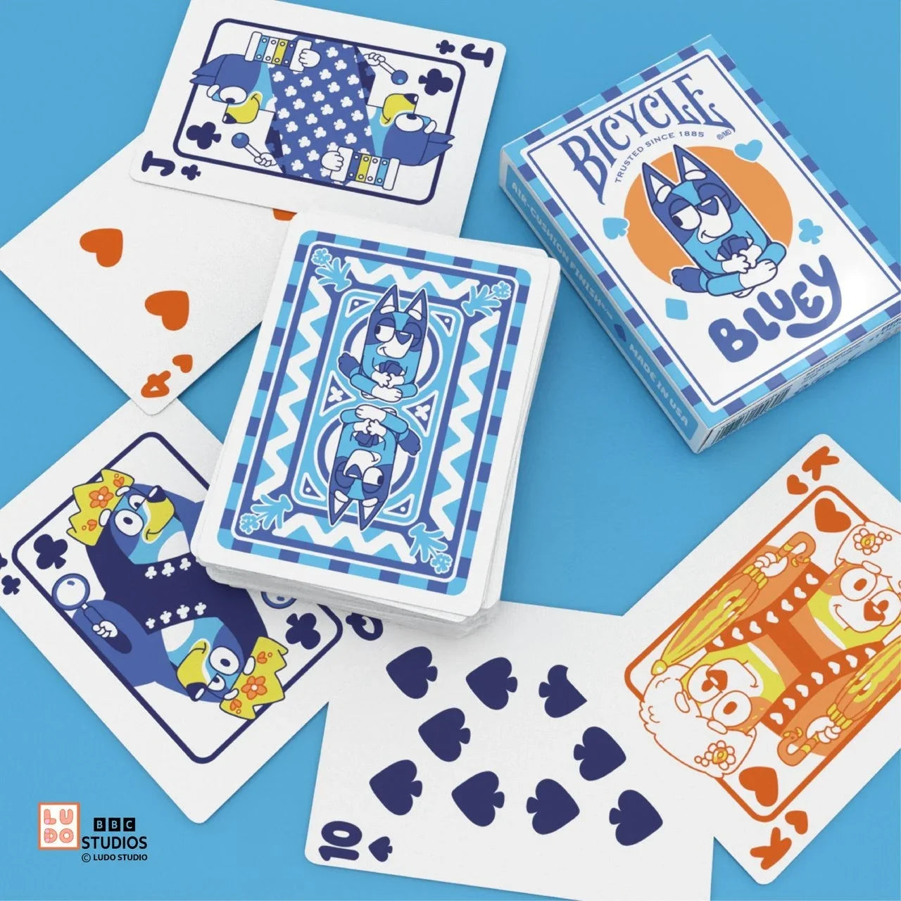 Bicycle Bluey Playing Cards – Wackadoo Fun for Real‑Life Game Night
