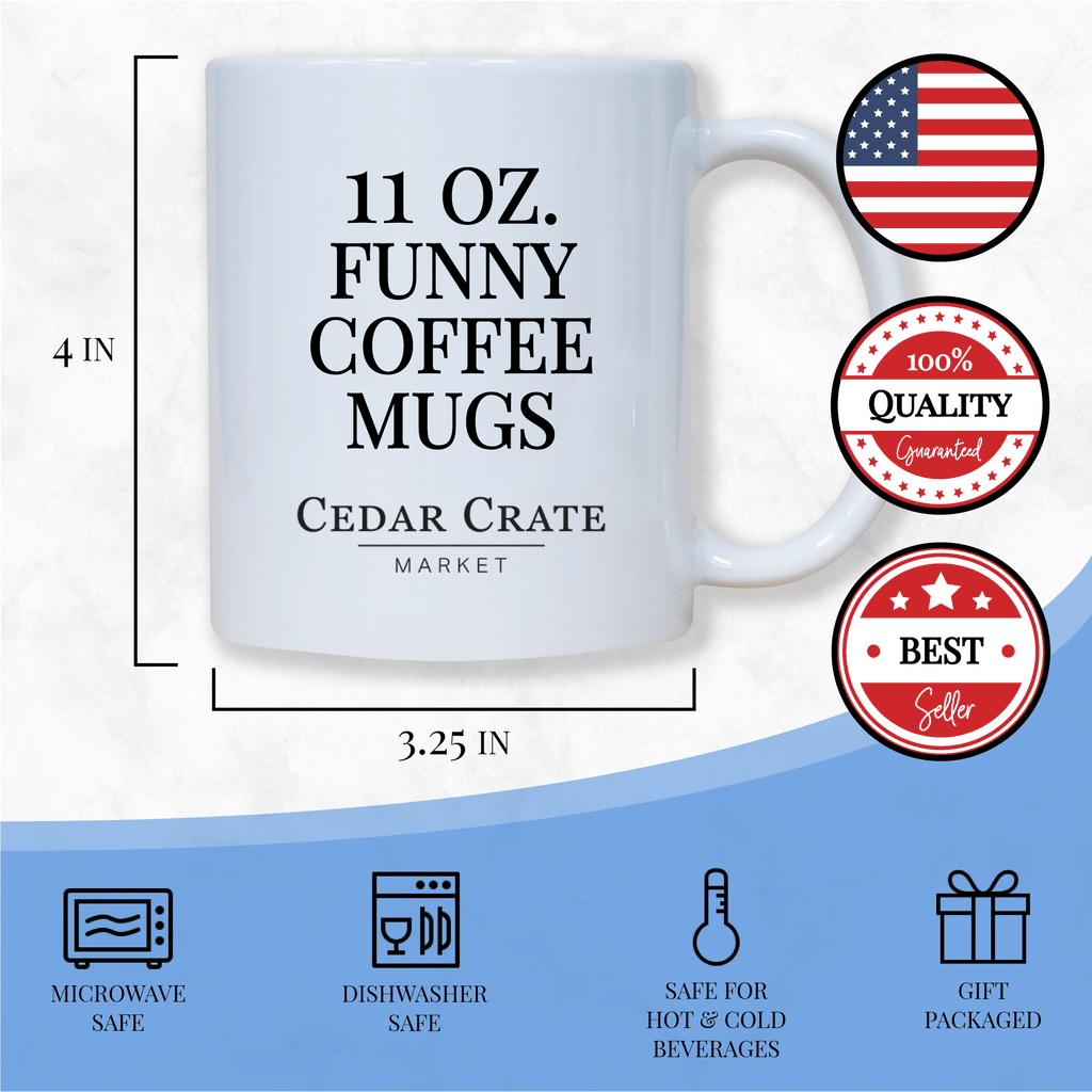 Funny Coffee Mugs - Coworkers Are Like Christmas Lights