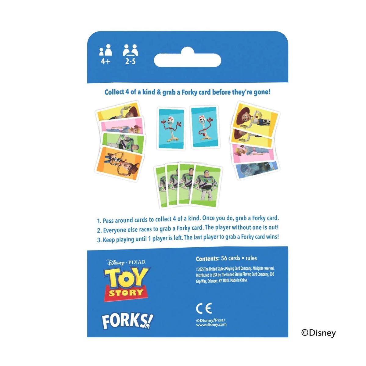 Bicycle Disney Pixar Toy Story Forks Card Game