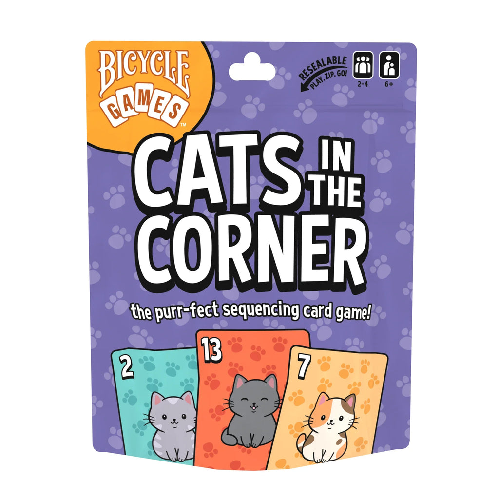 Bicycle Games Cats in the Corner Card Game