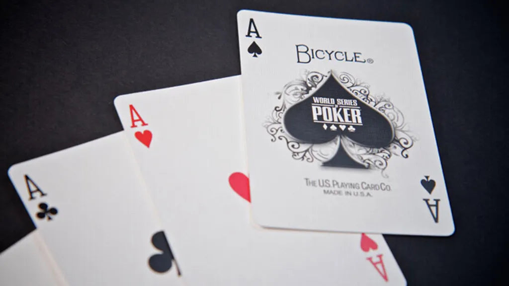 Bicycle World Series of Poker: Limited Edition Set #1 – Black & Red Tournament Decks