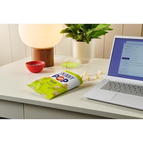 Skinnypop Popcorn, Original, Gluten Free, Non-Gmo, Healthy Snacks, 0.65Oz Individual Size Bags (6 Count)