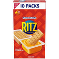 Handi-Snacks Ritz Crackers N Cheesy Dip Snack Packs, 10 Snack Packs
