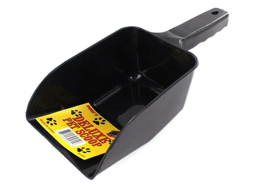 Deluxe Blue  Pet food Scoop Measurement on scoop 1/2 cup to 2 cups