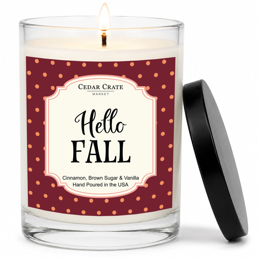 Fall Candle - Hello Fall