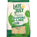 Late July Snacks, Thin And Crispy Organic Tortilla Chips, Jalapeño & Lime, 10.1-Oz. Bag