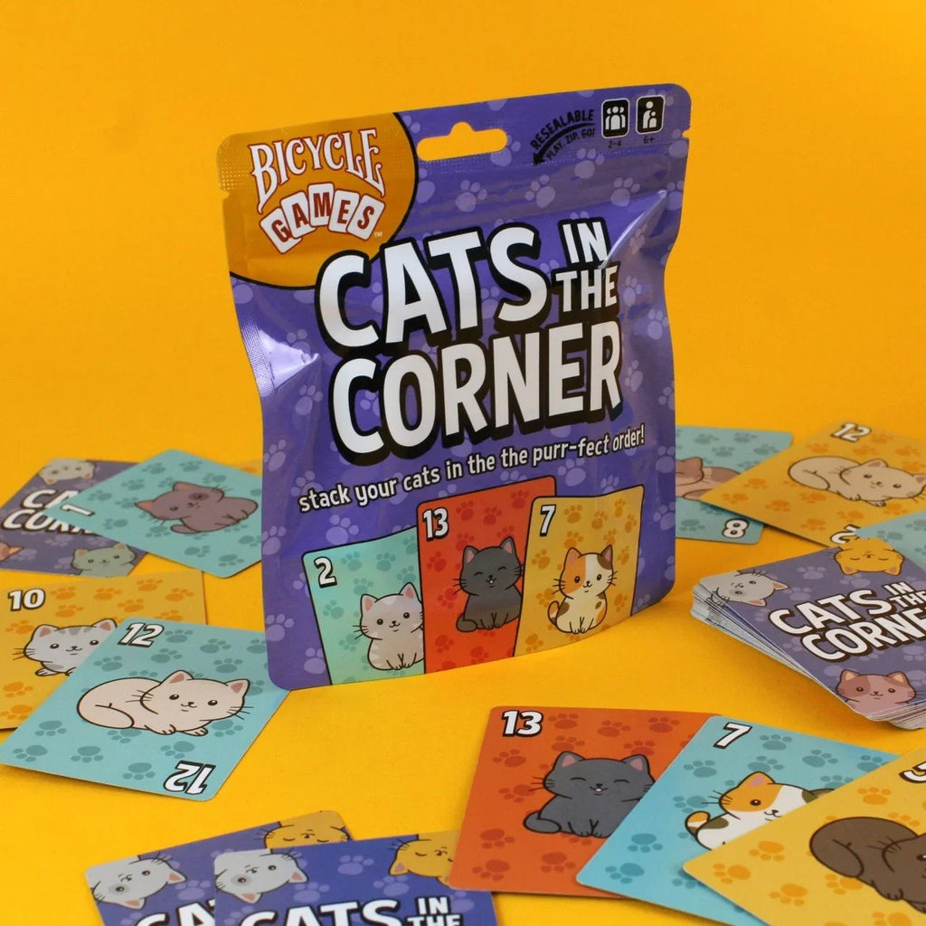 Bicycle Games Cats in the Corner Card Game