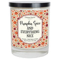 Fall Candle - Pumpkin Spice And Everything Nice