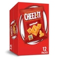 Cheez-It Cheese Crackers, Baked Snack Crackers, Lunch Snacks, Grab N Go, Original, 12Oz Box (12 Packs)