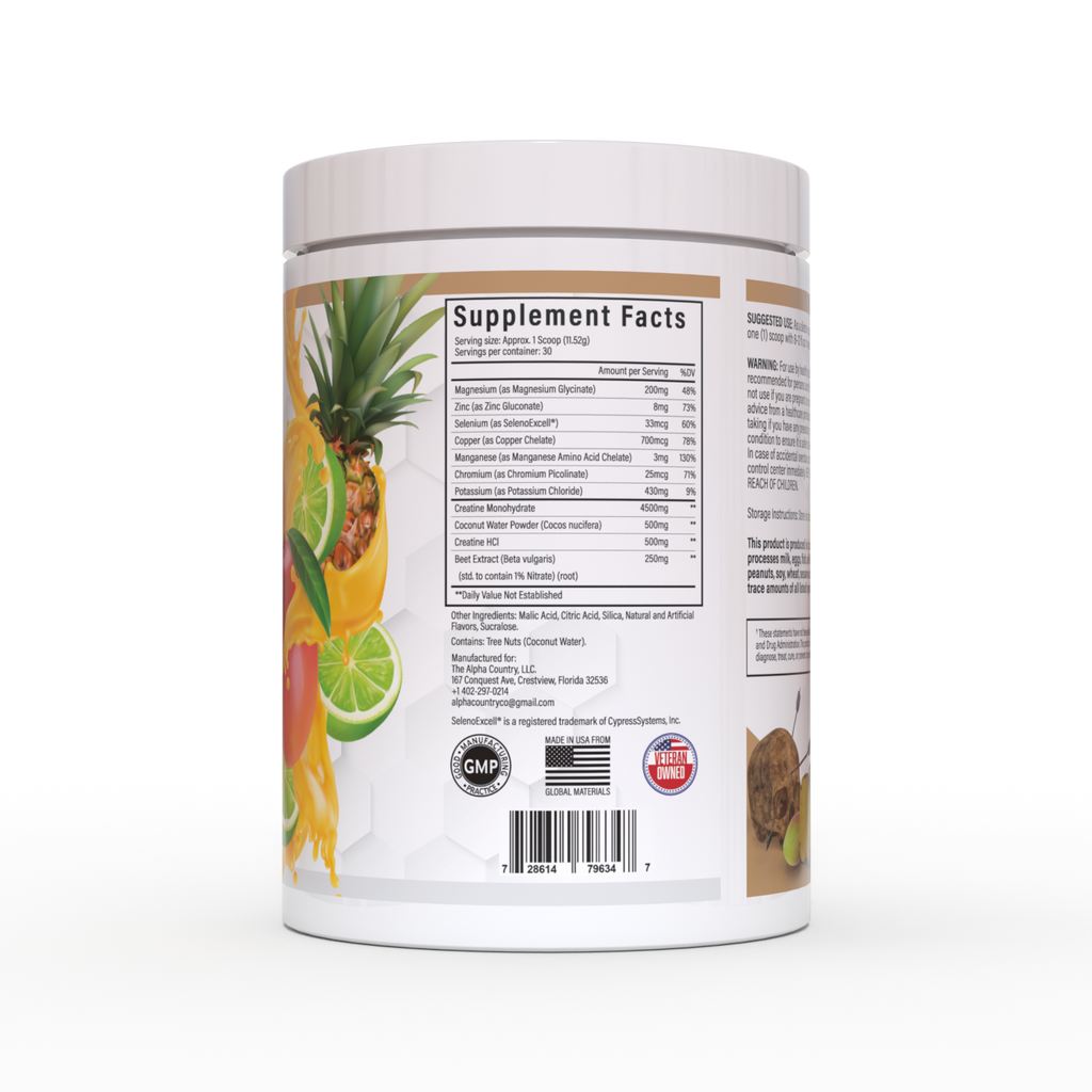 CREATINE & ELECTROLYTES