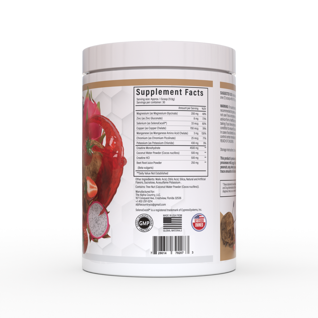 CREATINE & ELECTROLYTES