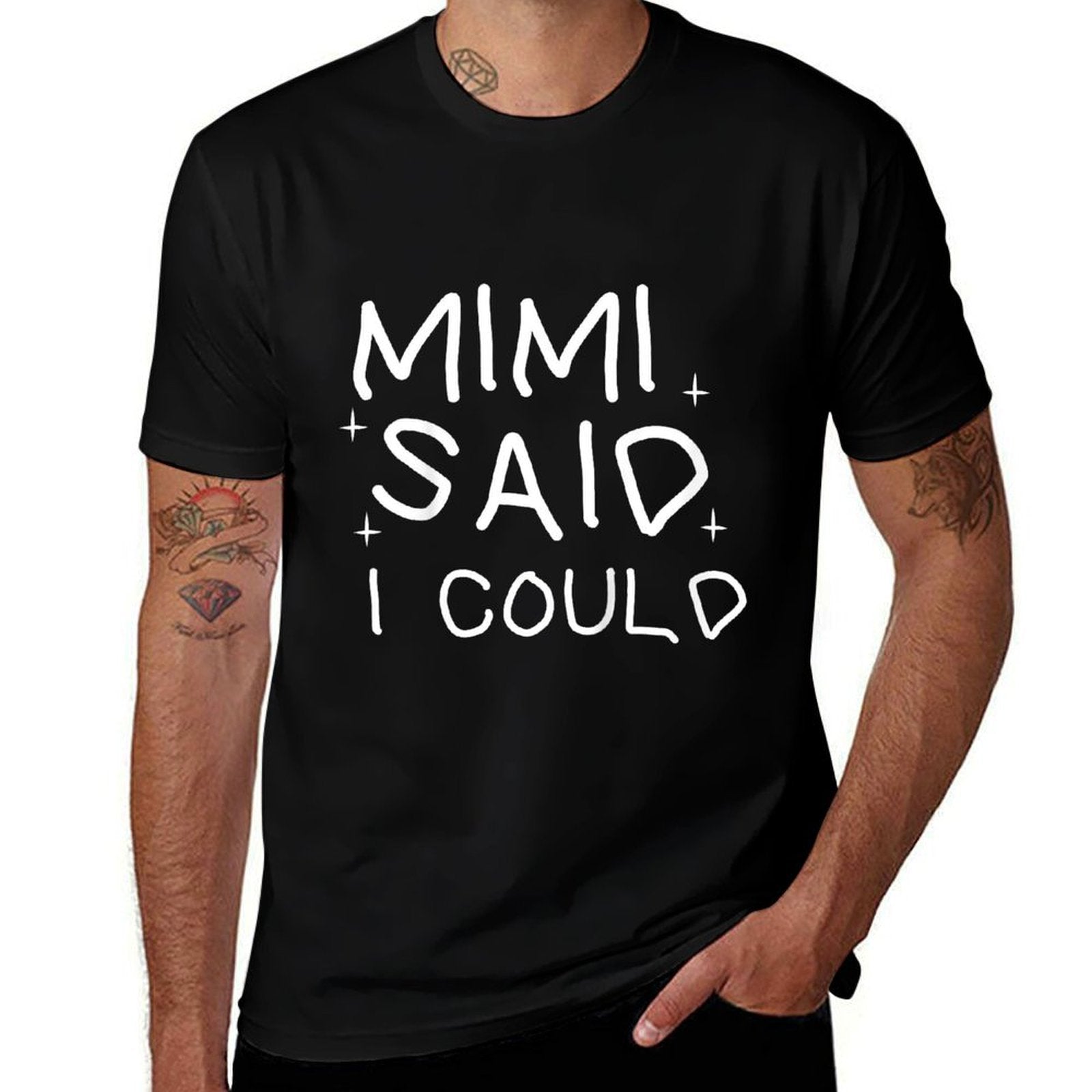 Funny Mimi Said I Could Toddler Shirt from Grandma To Kids  Fade-proof Color T-Shirt