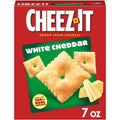 Cheez-It Cheese Crackers, Baked Snack Crackers, Office And Kids Snacks, White Cheddar, 7Oz Box (1 Box)