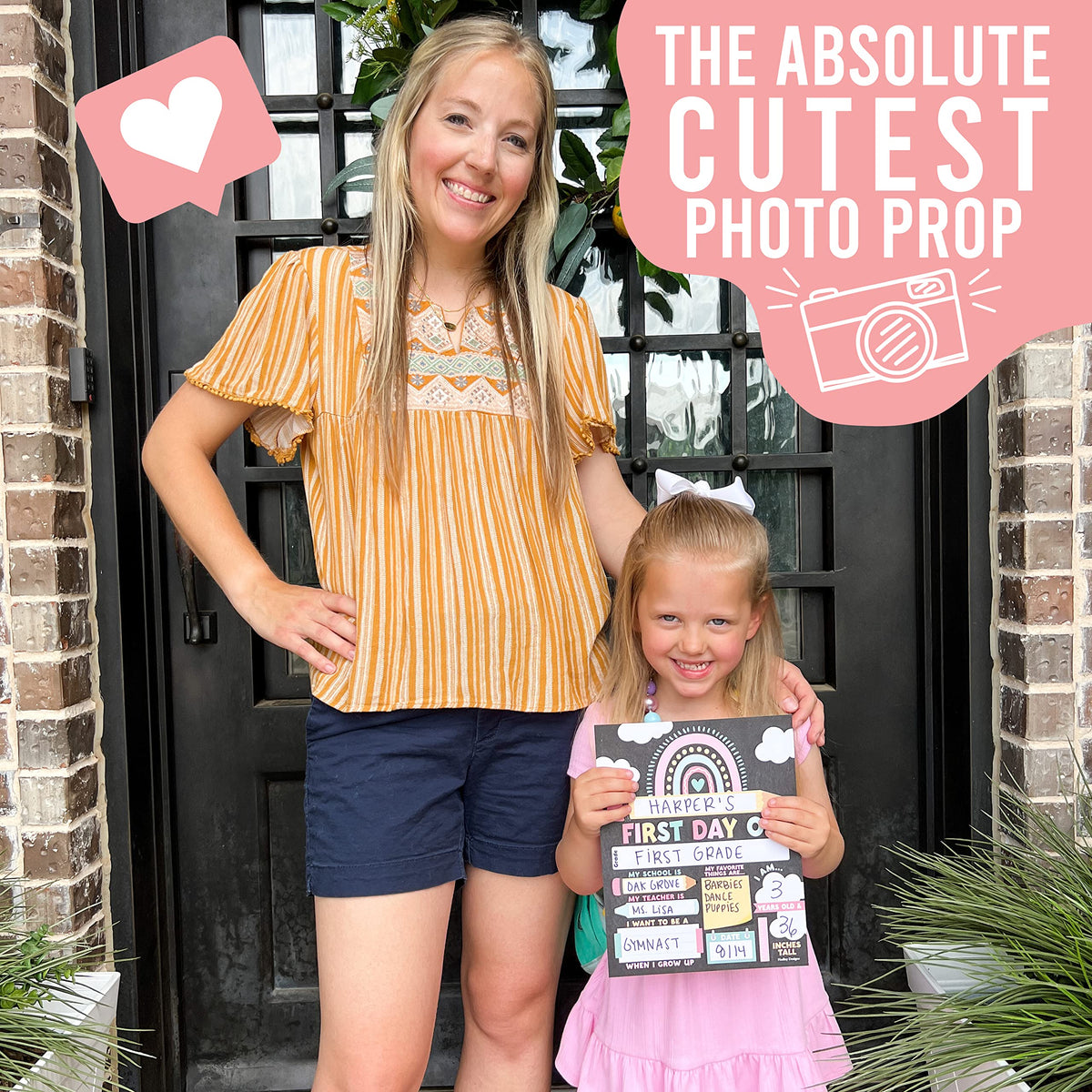 Back to School Signs: Boho 10 Pack