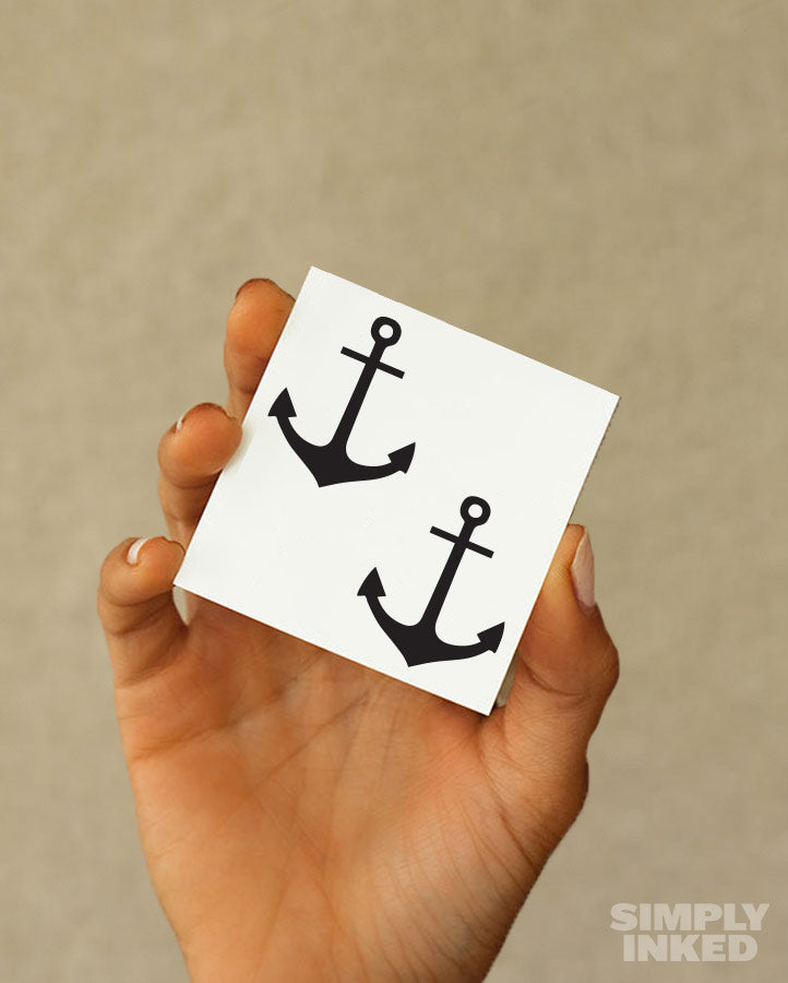 NEW Mini Anchor Tattoo