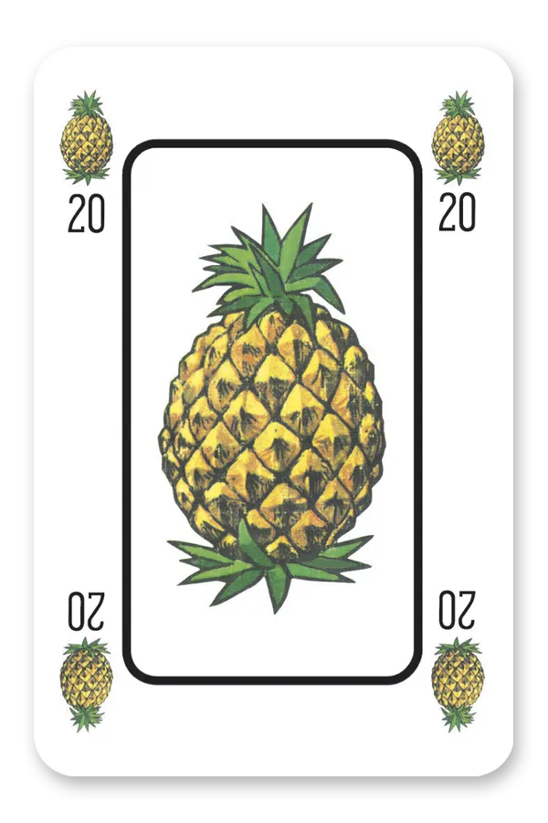 Modiano Canasta Frutti – Fruit-Themed Canasta Deck (3-Deck Set)