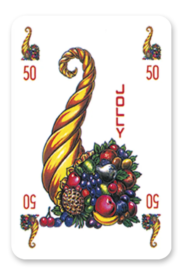 Modiano Canasta Frutti – Fruit-Themed Canasta Deck (3-Deck Set)