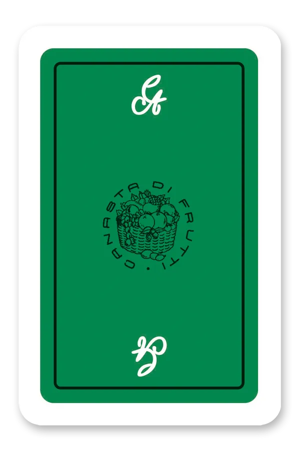 Modiano Canasta Frutti – Fruit-Themed Canasta Deck (3-Deck Set)