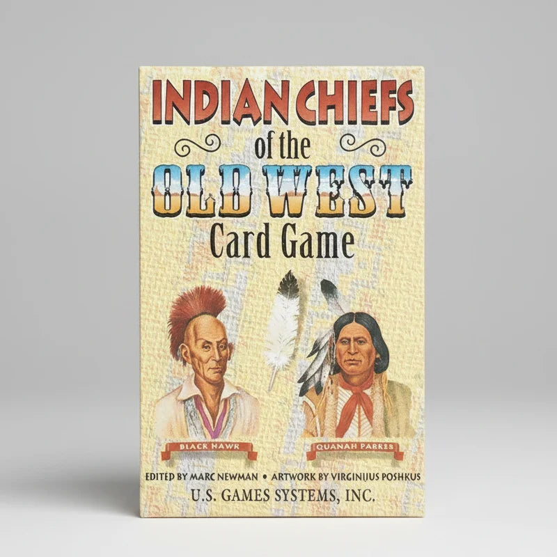 Indian Chiefs of the Old West Game & Playing Cards by U.S. Games Systems