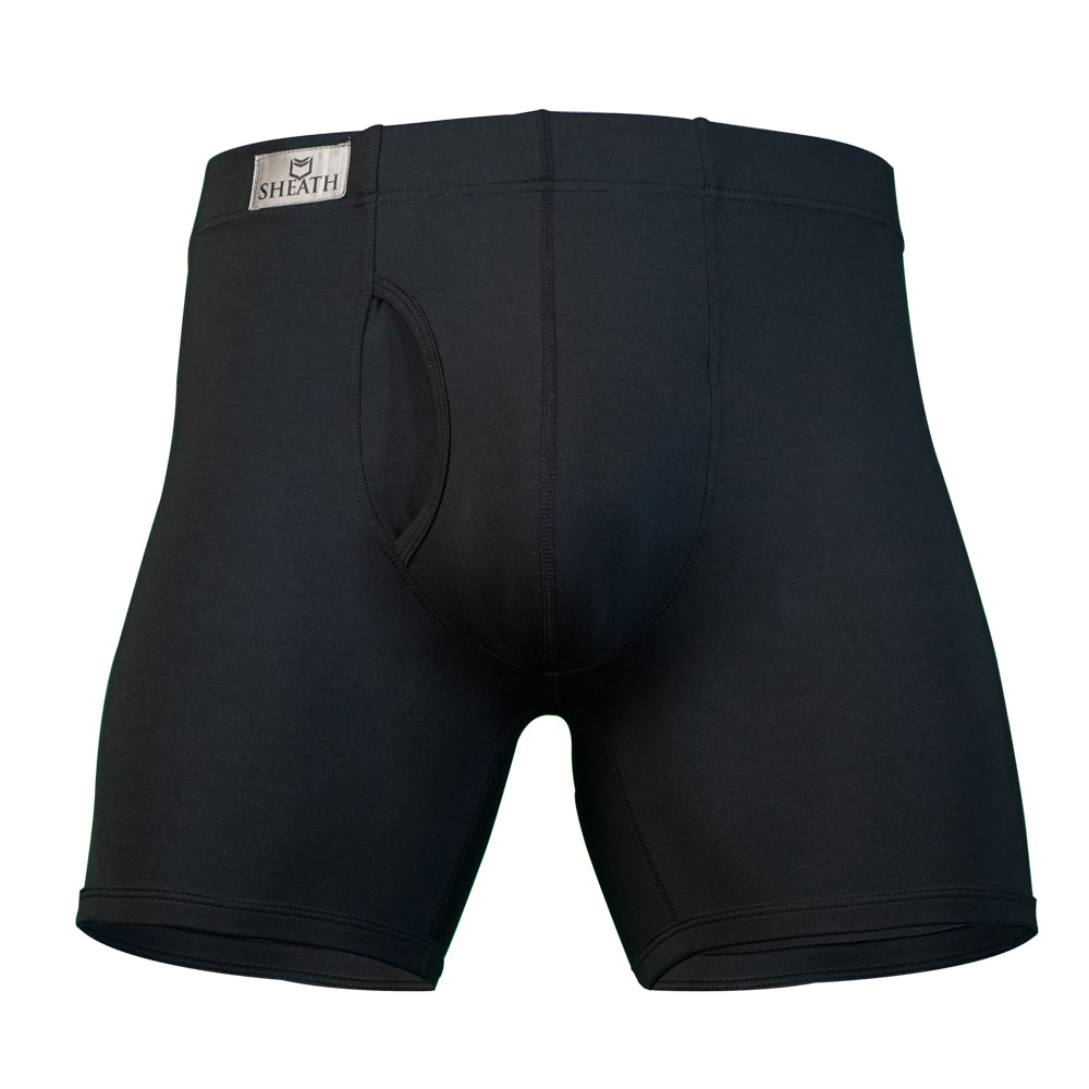 SHEATH 3.21 Modal Men's Pouch Boxer Brief 5" (3 Pack)