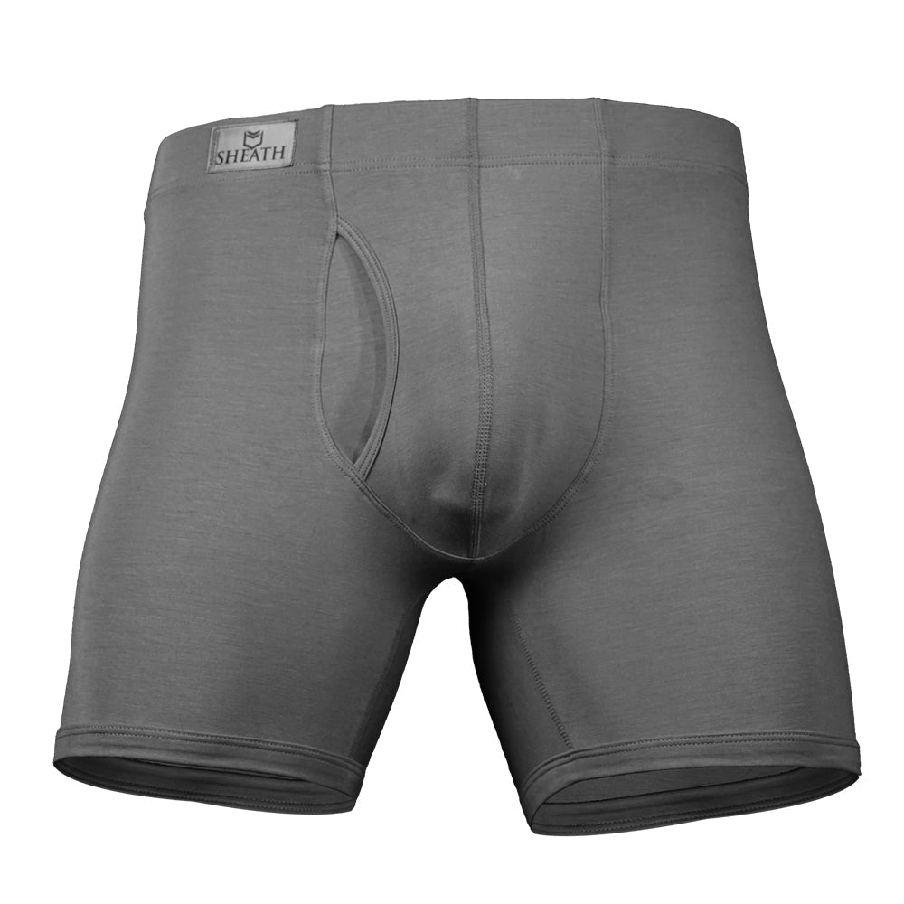 SHEATH 3.21 Modal Men's Pouch Boxer Brief 5" (3 Pack)