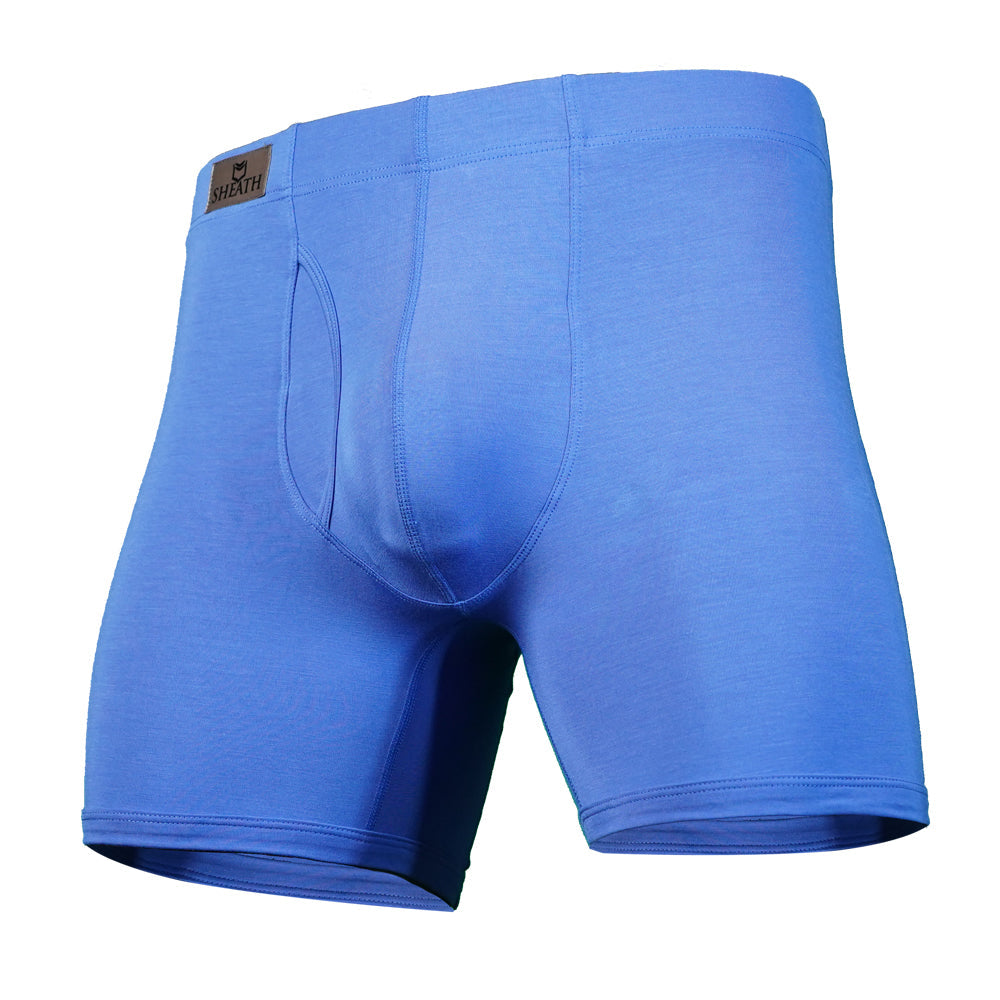 SHEATH 3.21 Modal Men's Pouch Boxer Brief 5" (3 Pack)
